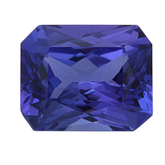 3.72ct Natural Radiant Cut Tanzanite Loose Gemstone