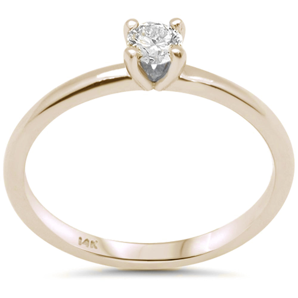 SPECIAL! .50ct G SI 14K Yellow Gold Round Diamond Solitaire Ring Size 6.5