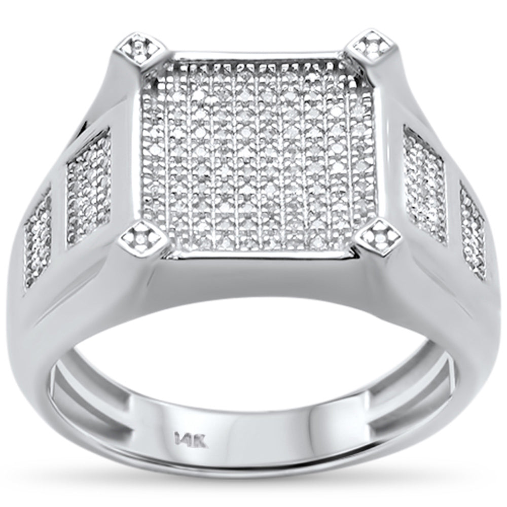 SPECIAL! .36ct 14k White Gold Diamond Ring Band Size 10