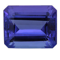 Click to view Emerald Cut Tanzanite loose Gemstones variation