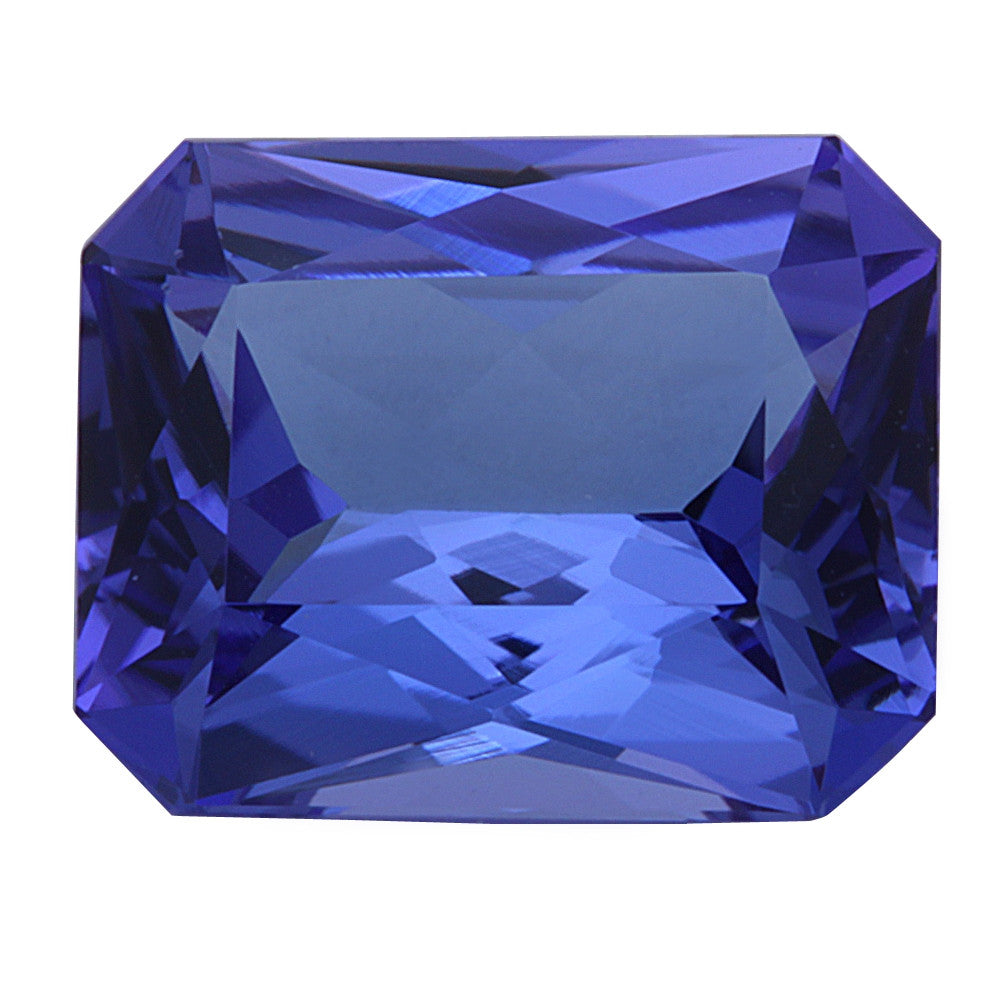 4.53ct Natural Radiant Cut Tanzanite Loose Gemstone