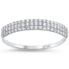 DIAMOND CLOSEOUT! .25ct 14kt White Gold Diamond Band Ring Size 6.5