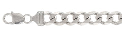 300-11.8MM Flat Curb Chain Made in Italy Available in 8"- 32" inches NEW