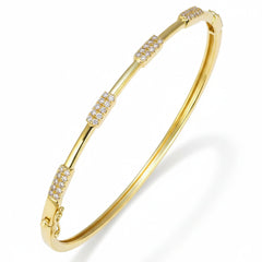SPECIAL! .40ct G SI 14kt Yellow Gold Diamond Bangle Bracelet
