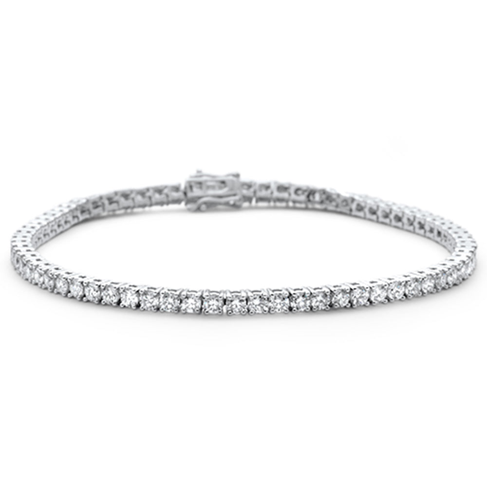 SPECIAL!5.00ct 14KT White Gold Diamond Tennis Bracelet 7"
