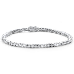 SPECIAL! .96ct 14KT White Gold Diamond Tennis Bracelet 7"