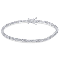 SPECIAL! 3.00ct 14KT White Gold Diamond Tennis Bracelet 7"