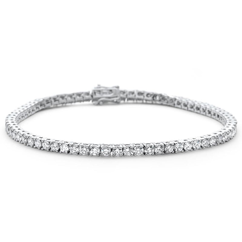 SPECIAL! 4.80ct 14KT White Gold Diamond Tennis Bracelet 7"