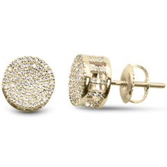 DIAMOND CLOSEOUT!  .27ct G SI 10K Yellow Gold Diamond Fashion Earrings