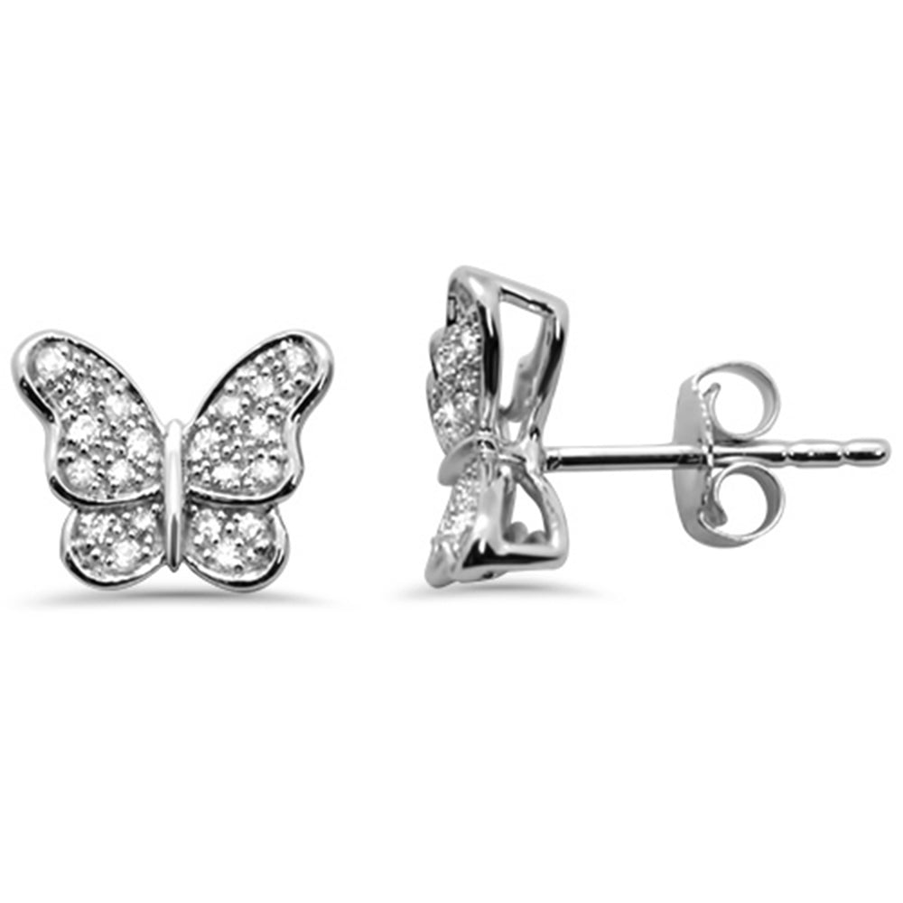 SPECIAL! .15ct G SI 14K White Gold Diamond Butterfly Earring