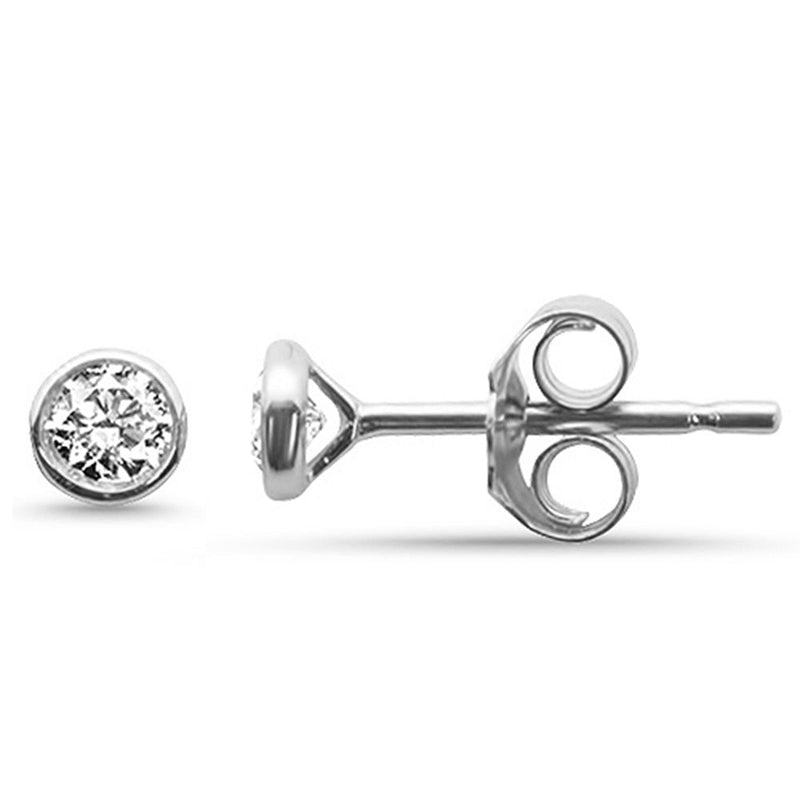 .22ct G SI 14K White Gold Diamond Stud Earrings