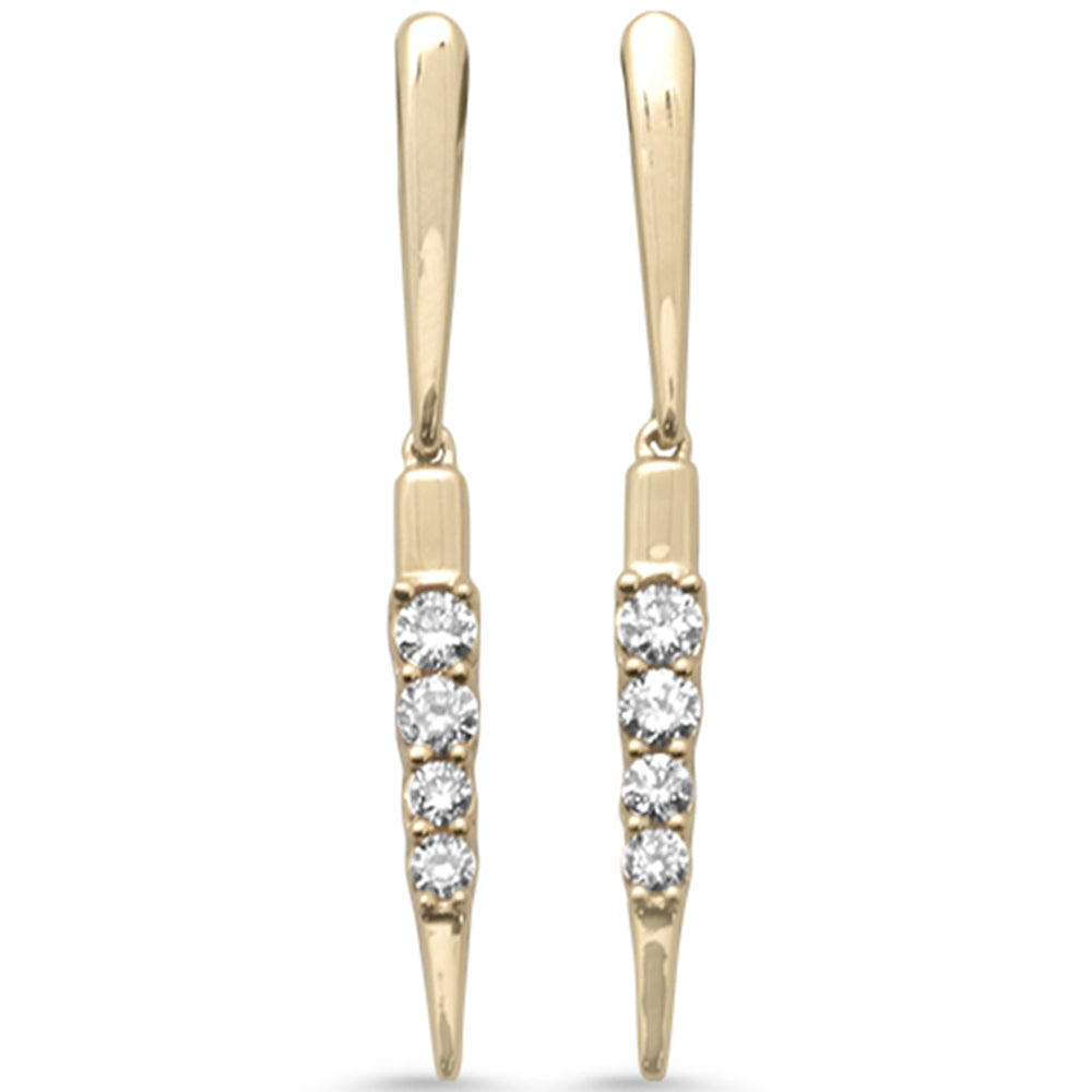 SPECIAL!.25ct G SI 14K Yellow Gold Diamond Drop Earrings