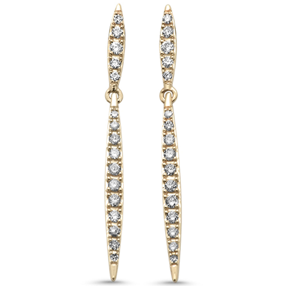 SPECIAL!.49ct G SI 14K Yellow Gold Diamond Drop Earrings