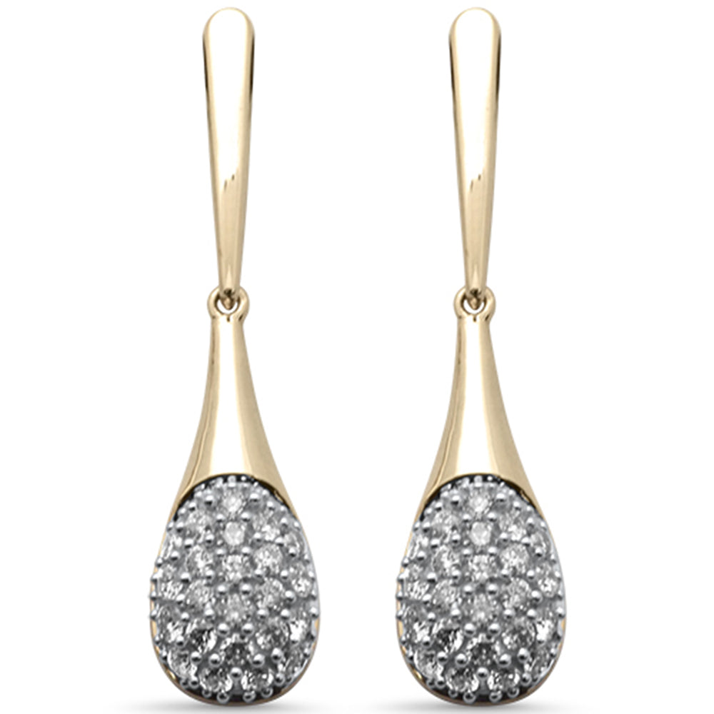 SPECIAL!.48ct G SI 14K Yellow Gold Diamond Drop Earrings