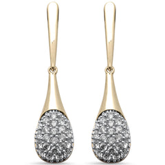 SPECIAL!.48ct G SI 14K Yellow Gold Diamond Drop Earrings