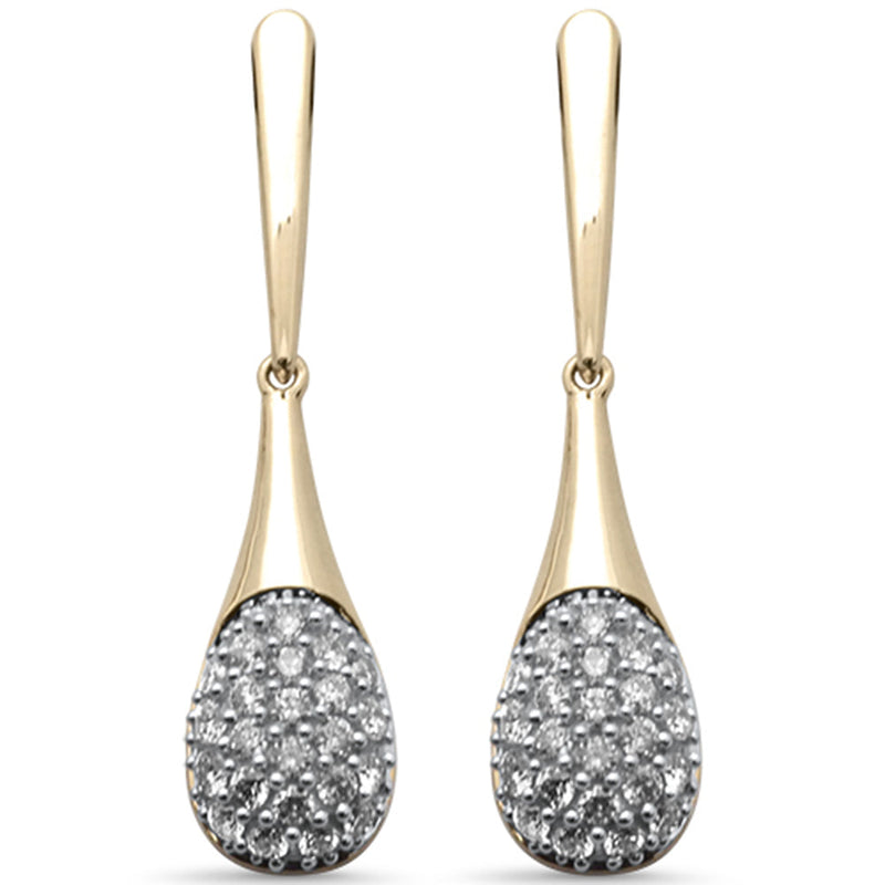 SPECIAL!.48ct G SI 14K Yellow Gold Diamond Drop Earrings