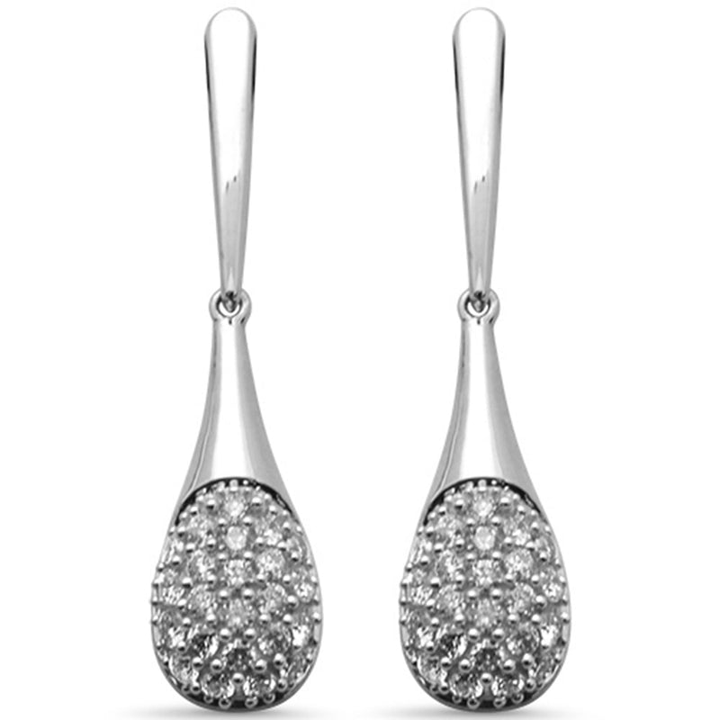 SPECIAL!.48ct G SI 14K White Gold Diamond Drop Earrings