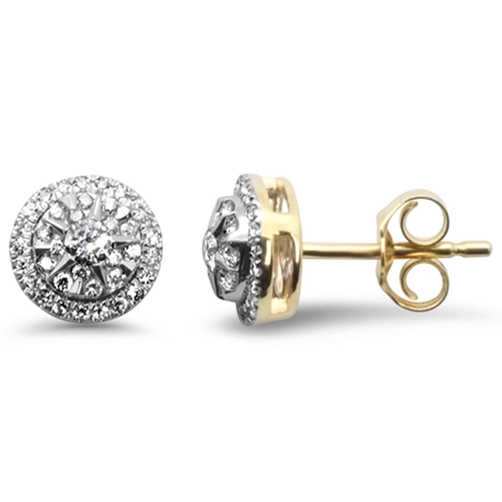 SPECIAL! .33ct G SI 14K Yellow Gold Diamond Round Shape Earrings