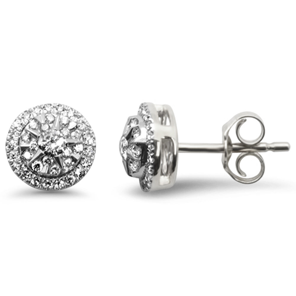 SPECIAL! .33ct G SI 14K White Gold Diamond Round Shape Earrings