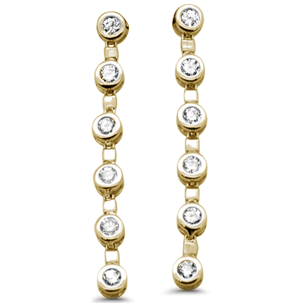 SPECIAL! .42ct G SI 14K Yellow Gold Diamond Drop Earrings
