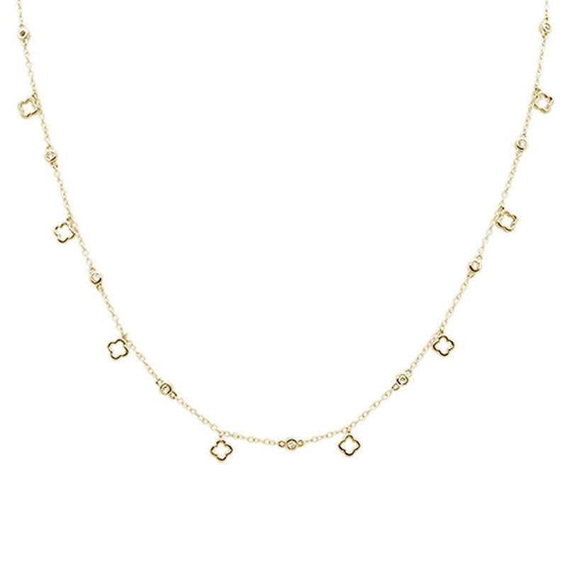 DIAMOND CLOSEOUT! .25ct G SI 14k Yellow Gold Diamond Pendant Necklace 16" Long+(1"ext)