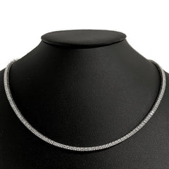 SPECIAL! 4.83ct G SI 14K White Gold Diamond Tennis Necklace 18"