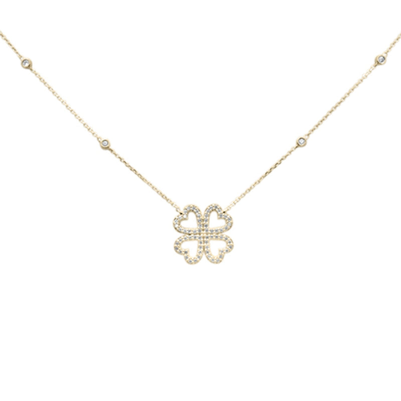 DIAMOND CLOSEOUT! .35ct G SI 14K Yellow Gold Diamond Heart Pendant Necklace