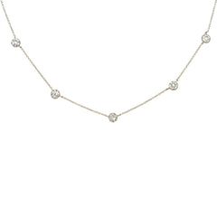 SPECIAL!.43ct G SI 14K Yellow Gold Diamond Round Shaped Pendant Necklace 16+2"