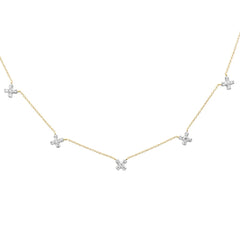 SPECIAL! .50ct G SI 14K Yellow Gold Diamond Pendant Necklace 16" +2" EXT