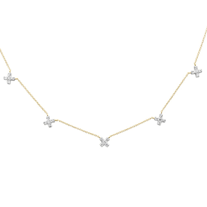 SPECIAL! .50ct G SI 14K Yellow Gold Diamond Pendant Necklace 16" +2" EXT