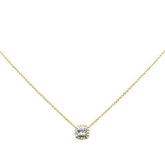 SPECIAL! .13ct G SI 14K Yellow Gold Diamond Pendant Necklace 16" + 2" Ext
