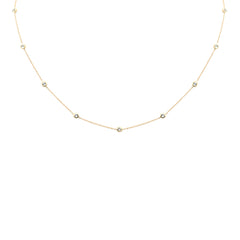 DIAMOND CLOSEOUT!  .59ct G SI 14K Yellow Gold  Aquamarine Gemstone Pendant Necklace 16 + 2" Ext