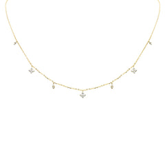 SPECIAL! .28ct G SI 14K Yellow Gold Diamond Pendant Necklace 16+2" Long