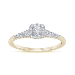 SPECIAL! .34ct G SI 14K Yellow Gold Diamond Engagement Ring Size 6.5