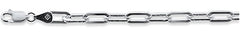 CLOSEOUT 20% OFF! 160 6MM Square Forzatina Chain .925  Solid Sterling Silver Sizes 8"-28" Inches NEW