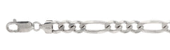 200-8MM Figaro Chain Made in Italy Available in 8"-10 and 16-36" inches NEW