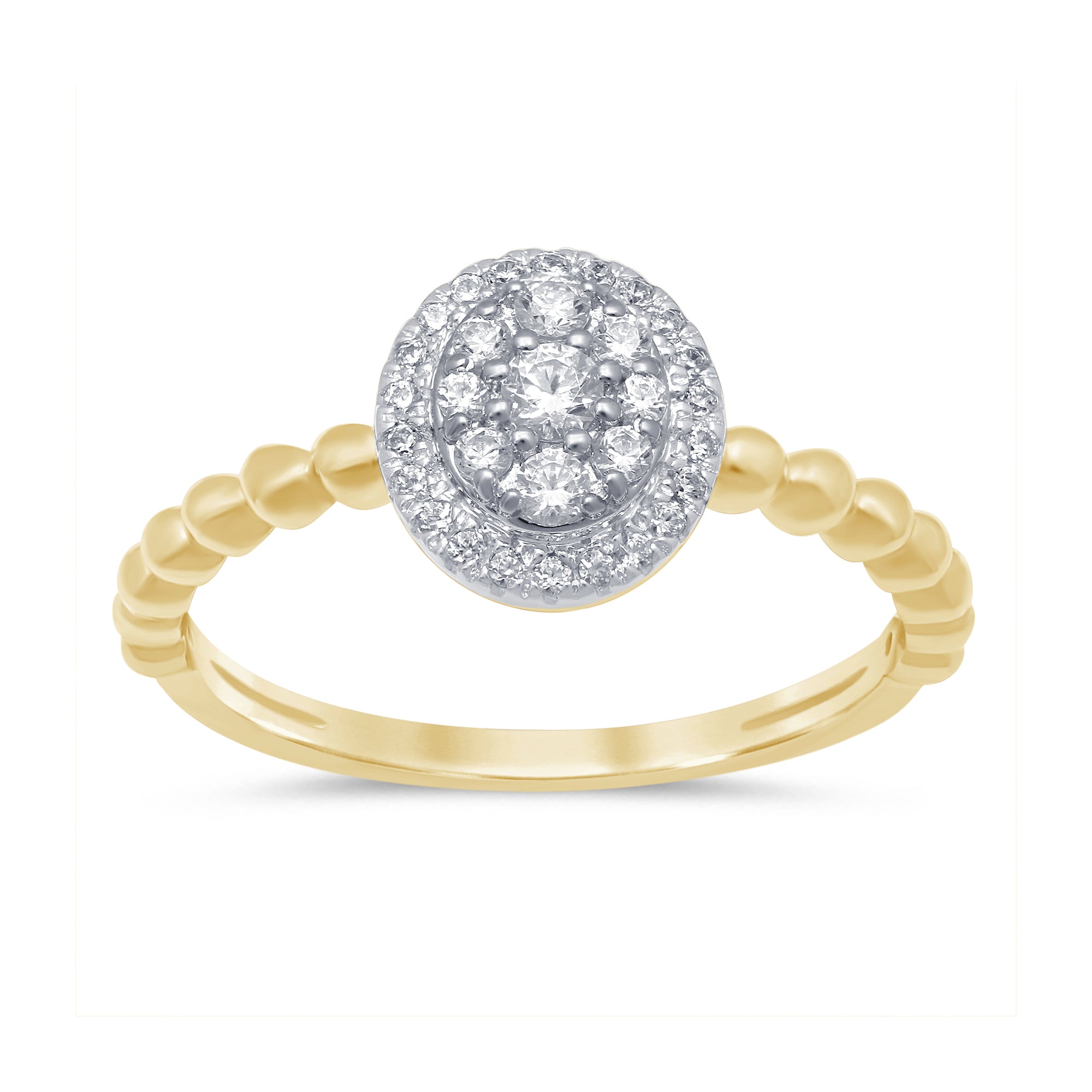 DIAMOND CLOSEOUT!  .30ct G SI 14K Yellow Gold Diamond Solitaire Ring Size 6.5