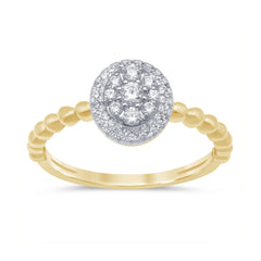 DIAMOND CLOSEOUT!  .30ct G SI 14K Yellow Gold Diamond Solitaire Ring Size 6.5