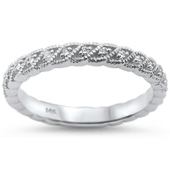 DIAMOND  CLOSEOUT!  .22cts 14k White Gold Diamond Ring Size 6.5