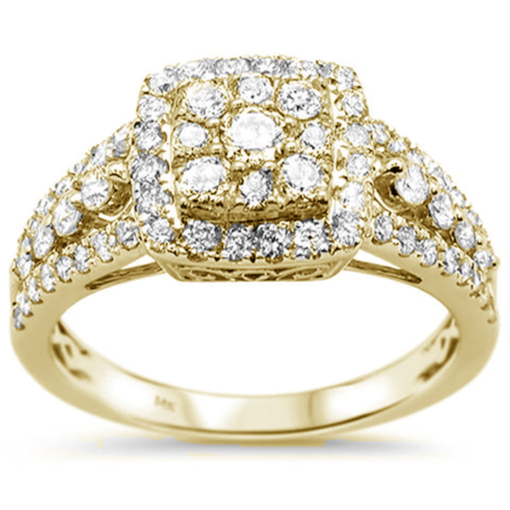 DIAMOND CLOSEOUT! 1.07ct 14k Yellow Gold Engagement Diamond Ring Size 6.5