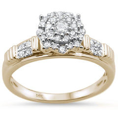 SPECIAL! .40ct 14KT Yellow Gold Round Diamond Solitaire Ring Size 6.5