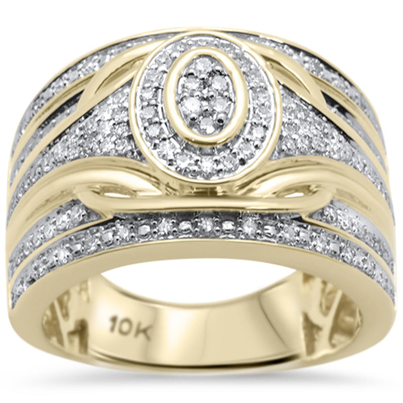 DIAMOND CLOSEOUT! .49ct F SI 10K Yellow Gold Diamond Diamond Engagement Ring