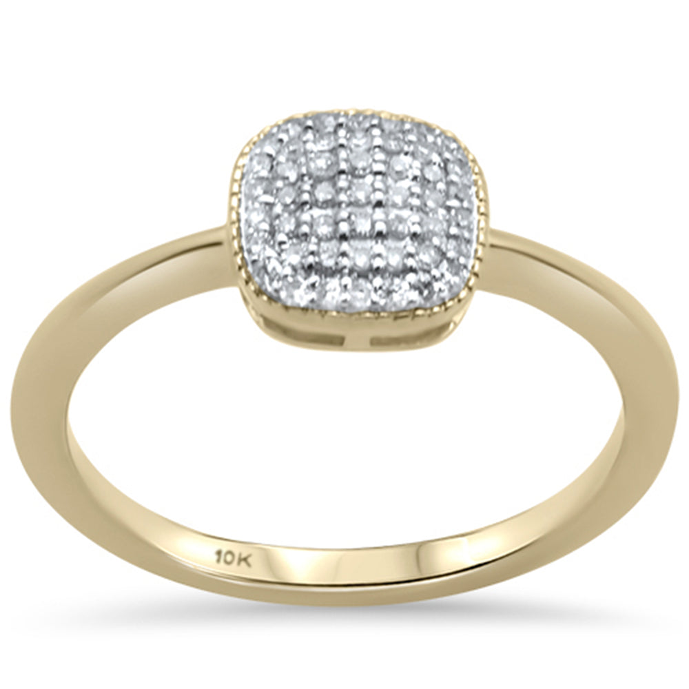 DIAMOND CLOSEOUT! .20ct G SI 10K Yellow Gold Diamond Engagement Solitaire Ring Size 6.5