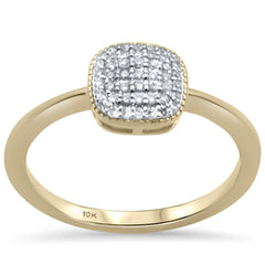DIAMOND CLOSEOUT! .20ct G SI 10K Yellow Gold Diamond Engagement Solitaire Ring Size 6.5