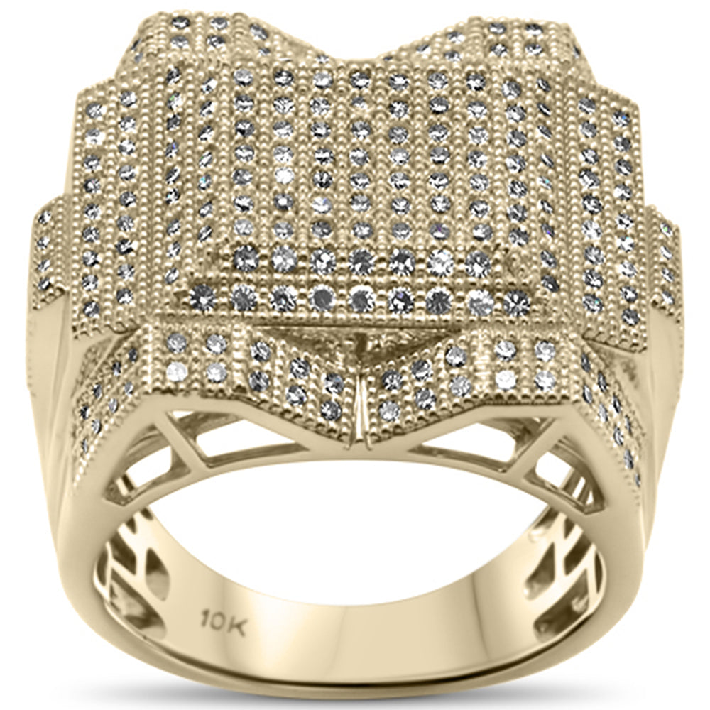 DIAMOND CLOSEOUT!  2.00ct G SI 10KT Yellow Gold Diamond Men's Ring Size 10