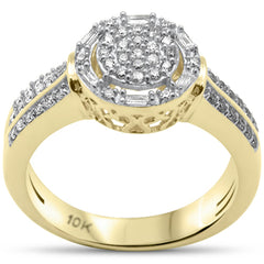 DIAMOND CLOSEOUT! .50ct G SI 10K Yellow Gold Diamond Engagement Ring
