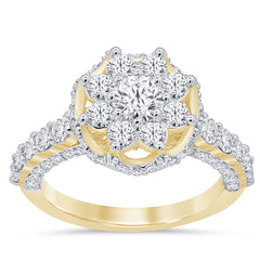 DIAMOND CLOSEOUT!   1.97ct G SI 14K Yellow Gold Engagement Ring