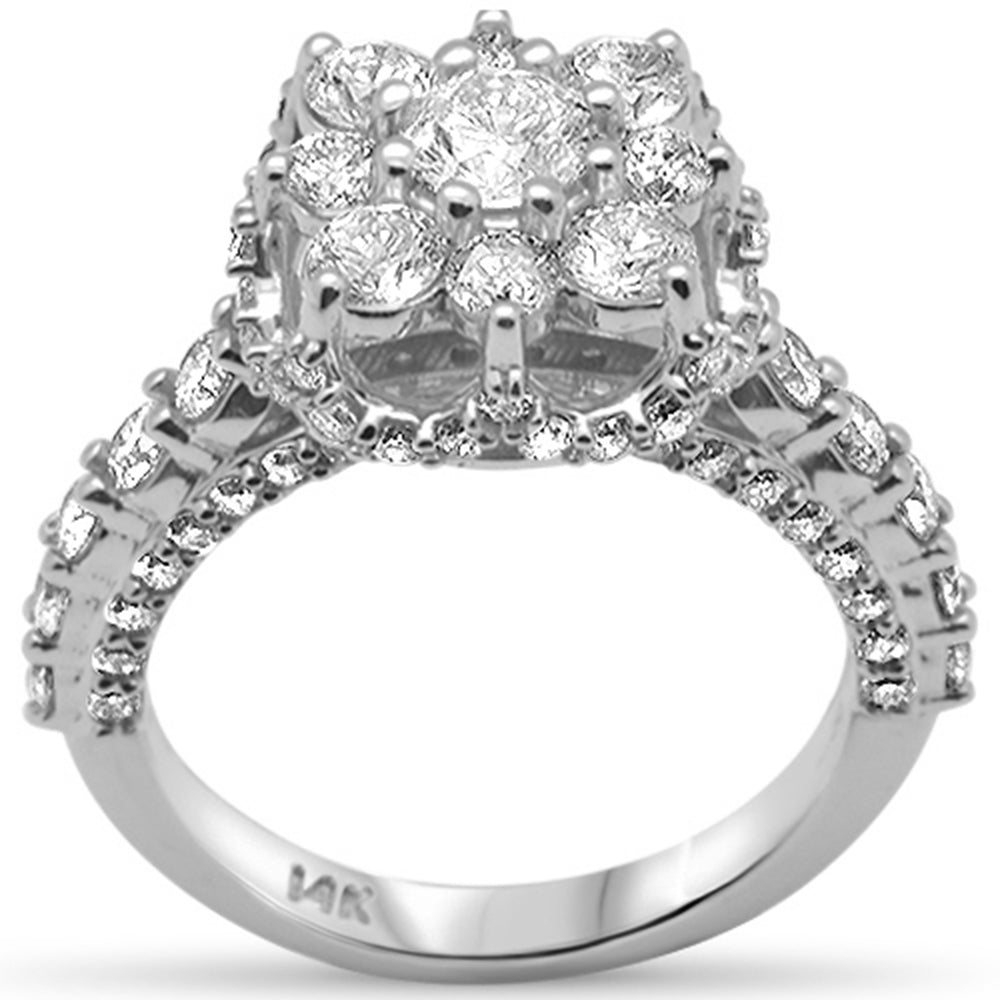 DIAMOND CLOSEOUT! 2.47ct G SI 14K White Gold  Engagement Ring