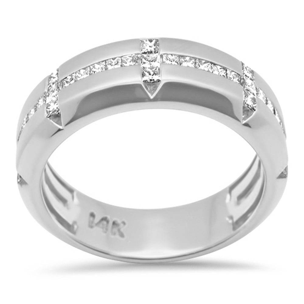 SPECIAL! .75ct G SI 14K White Gold Diamond Men's Band