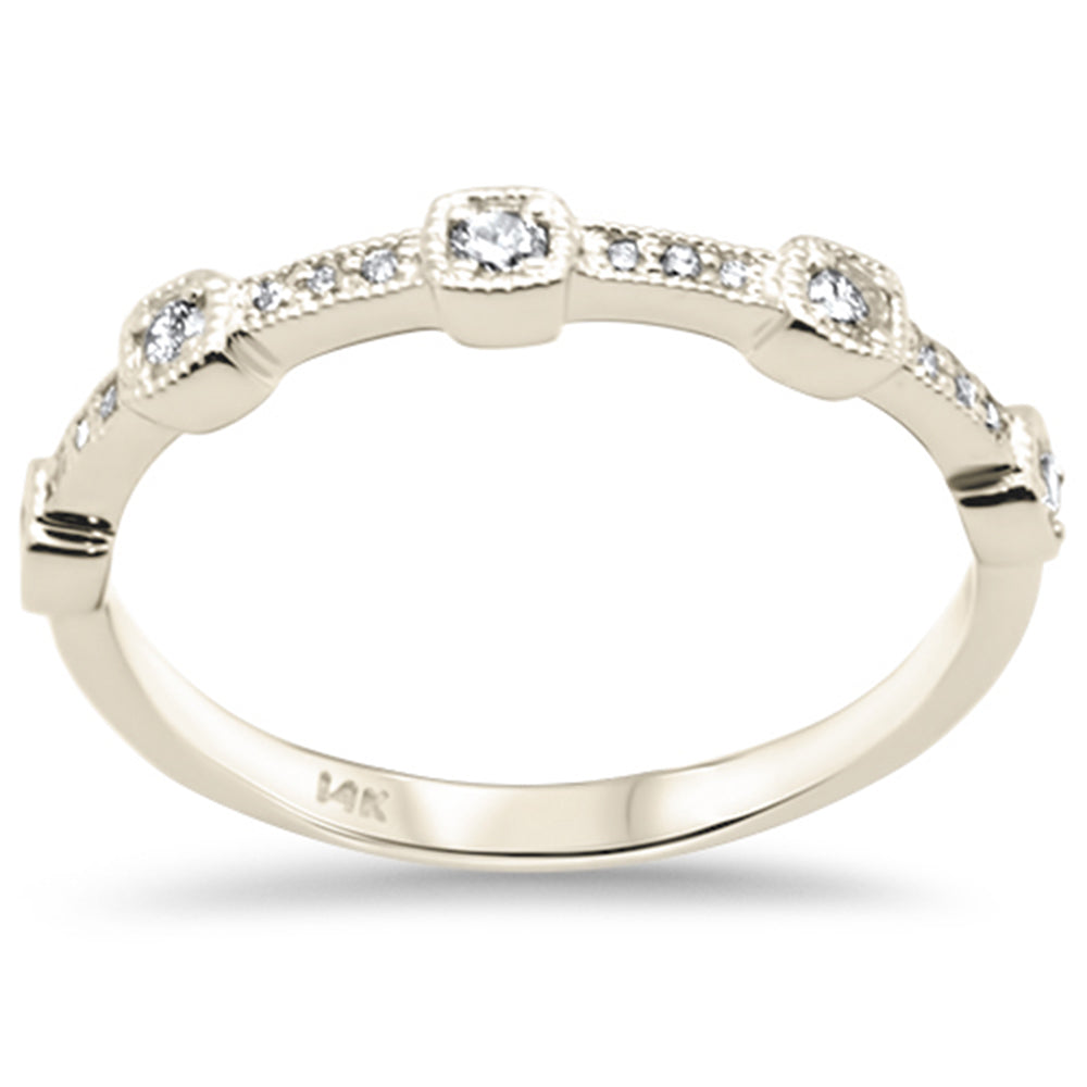 SPECIAL! .20ct G SI 14K Yellow Gold Women's Diamond Ring Band